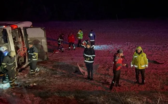 Kastamonu’da otobüs devrildi! Kazada 6 kişi hayatını kaybetti 33 kişi yaralandı