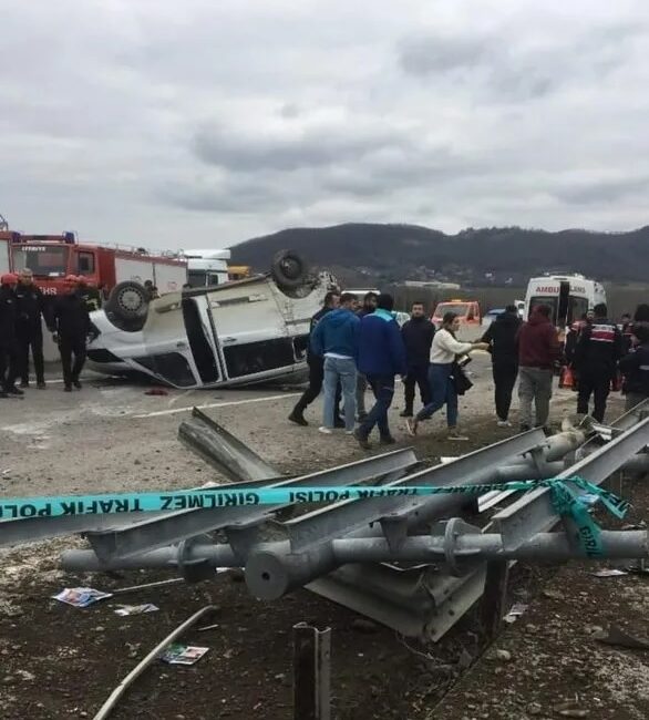 Zonguldak-Ankara karayolu Gökçebey İlçesi