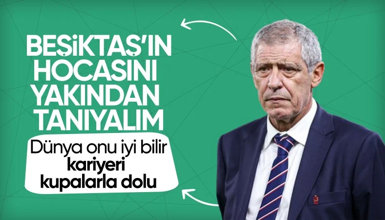 Beşiktaş’ın yeni teknik direktörü Fernando Santos oldu