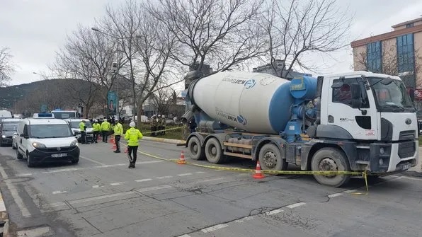 Ataşehir’de korkunç kaza! Beton mikseri hamile kadını ezdi