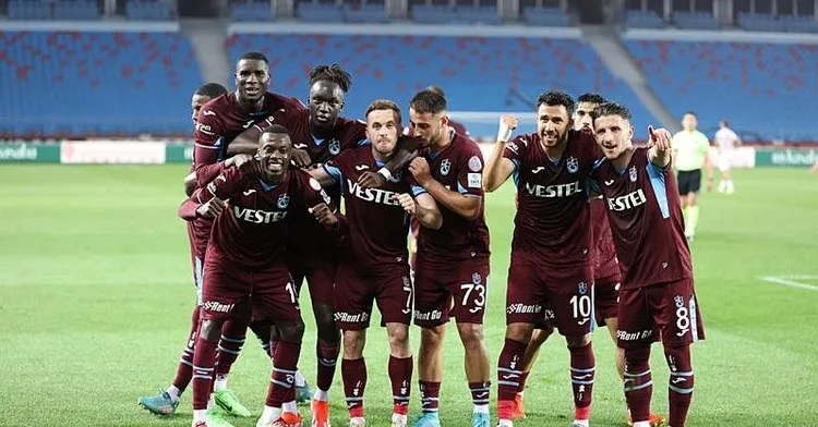 Trabzonspor, geriye düştüğü maçlarda 8 puan çıkardı