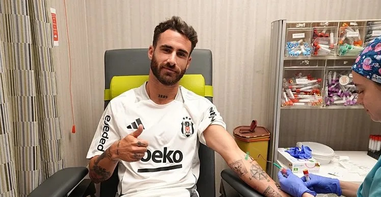 Beşiktaş’ta Rafa Silva, sağlık kontrolünden geçti