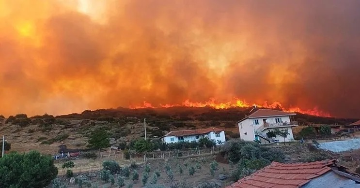 Manisa’daki orman yangını kontrol altına alındı