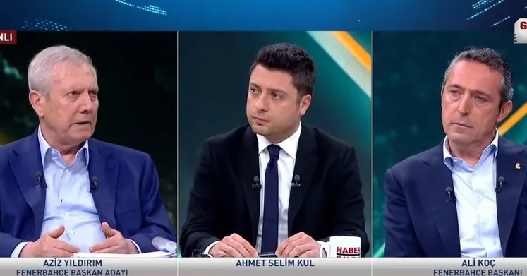 Ali Koç ve Aziz Yıldırım canlı yayında buluştu!