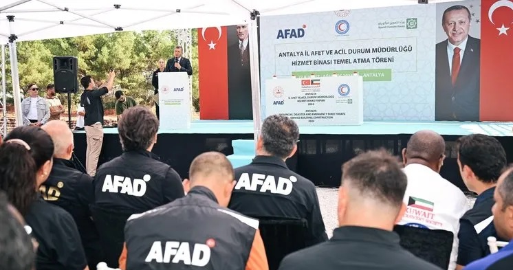 AFAD’da yeni binanın temelleri atıldı