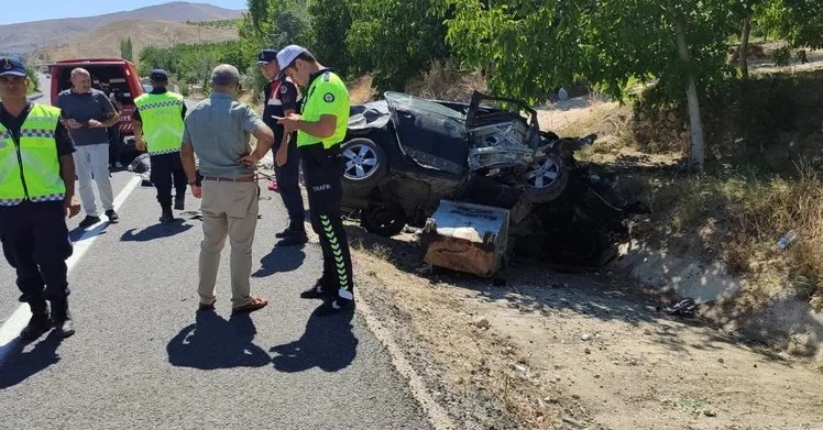 Malatya’da trafik kazası; 3 ölü, bir yaralı