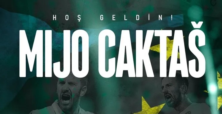 Kocaelispor, Mijo Caktas’ı kadrosuna kattı