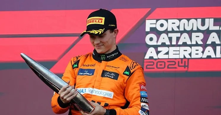 Formula 1’de Azerbaycan Grand Prix’sini Oscar Piastri kazandı