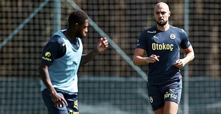 Fenerbahçe’de Sofyan Amrabat, ilk antrenmanına çıktı!