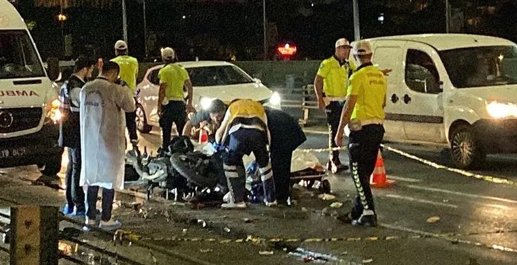 Haliç Köprüsü’ndeki feci kaza: 1 ölü