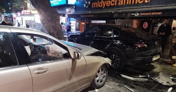 Çengelköy’de feci kaza! 1’i ağır 4 yaralı