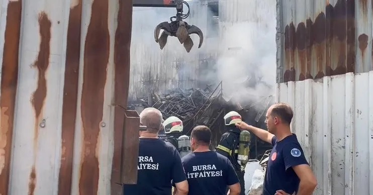 Bursa’da korku dolu anlar: Alevler 1 saatte söndürüldü