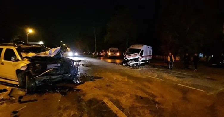 Sakarya’da zincirleme kaza: 1 ölü, 3 yaralı