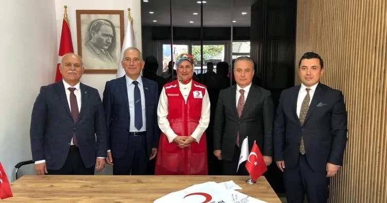 Anamur’da Türk Kızılay’ının yeni hizmet binası törenle açıldı