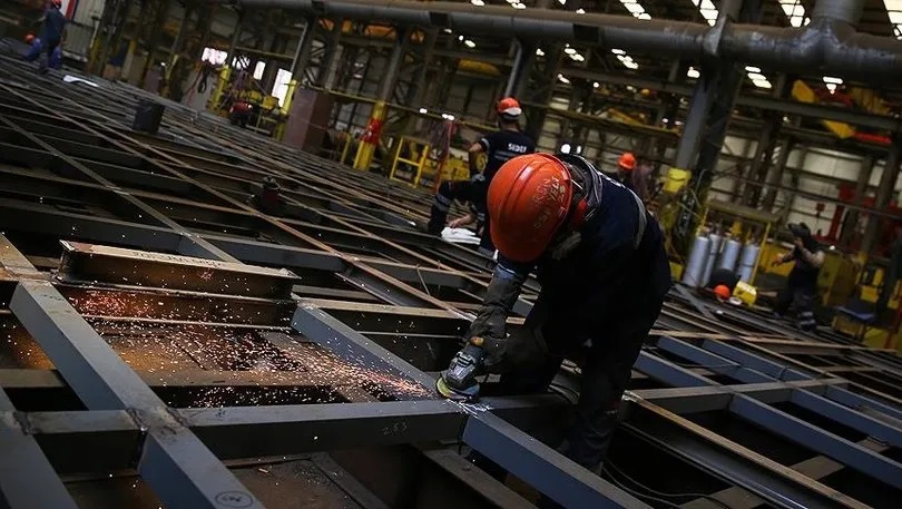 Sanayi üretim endeksi eylülde azaldı