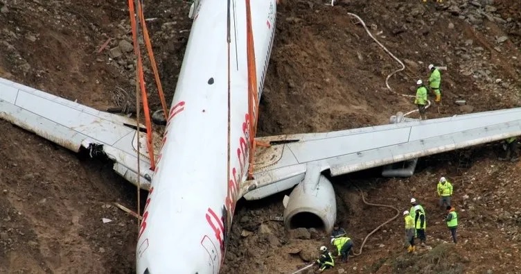 Savcı, Trabzon’da pistten çıkan uçağın pilotlarına meslekten men cezası talep etti