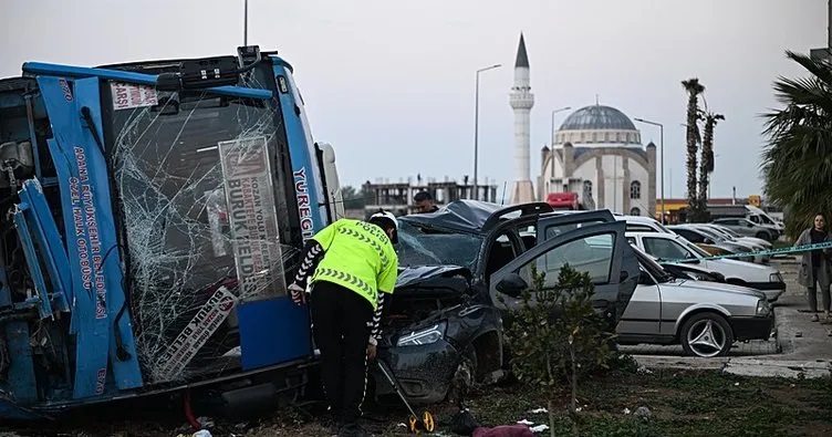 Adana'nın Sarıçam ilçesinde cip