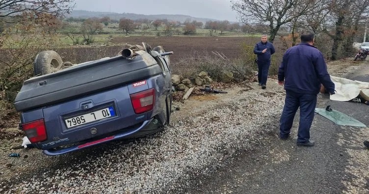 Balıkesir’de feci kaza: 1 ölü, 2 yaralı