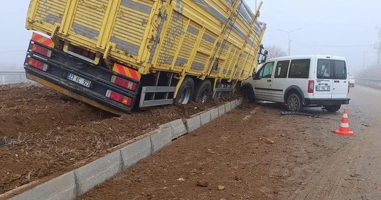 Elazığ'da sis ve buzlanma