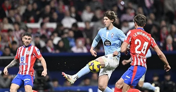 İspanya LaLiga'nın 24. haftasında Atletico Madrid evinde Celta Vigo ile