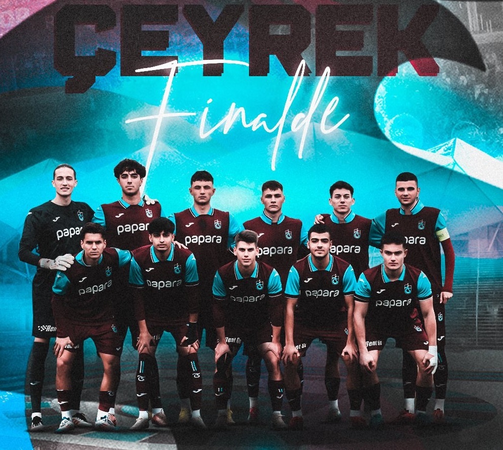 Trabzonspor U19 takımı, UEFA Gençlik Ligi'nde son 16 turunda Atalanta